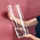 MPPMCK-Acryl-Anti-Fall-Vase-Ornament Wohnzimmerblüteanordnung Transparentes hydroponisches Bambus gerade Barrel Advanced Awakening Blum Eimer Dicked [hohe Wertempfehlung] 12352 Dezimalanlagen