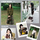 
CinvaiKrose [Same Model for Zhao Zhaoyi] Bag Women's Bag 2025 New Hand-Owned Bowling Bag One-Shoulder Crossbody Bag Birthday Gift Coffee Color [Give my girlfriend's wife and girls' gifts to heart]