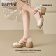 Daphne Daphne Sandals Женская обувь 2025 Лето новая толстая высокая каблука высокая каблука Мэри Джейн.