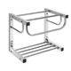 Wash basin double-layer bracket bracket rectangular triangle wall-mounted support basin rack 1184723 silver single-layer bracket suitable for 12047