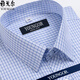 Yageor Flagship Officiel Store Short à manches à manches courtes pour hommes Coton Pure Coton Moyen-Casual Business Iron-Free-Free-Free Paid Shirts à manches courtes DX6630 38 Suggestions [70-95Jin [Jin est égal à 0,5 kg]]]