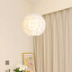 Restaurant des lustres simples modernes créatoires de la chambre de création lumières d'allée Style Crème Master Chambre Girl pour enfants Lampes de chambre 9272 Chandeliers 35 cm