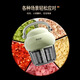 Bomans electric meat grinder small household cooking machine garlic masher garlic masher garlic mashed artifact masher Puff electric cooking machine - beige 350ML