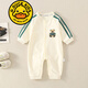 G.DUCKKIDS brand baby clothes new autumn clothes new baby clothes long sleeve cute baby jumpsuit crawler spring and autumn style 6221 blue 66cm