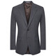 Angel Bird wool suit (single top) men's formal suit jacket EBB243238U volcanic ash plaid 46B