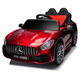 HERO THRIVE La voiture électrique à quatre roues pour enfants Mercedes-Benz peut s'asseoir dans une balançoire télécommandée cadeau d'anniversaire pour bébé voiture jouet pour enfants rouge à double entraînement conduite autonome + télécommande + balançoire + éducation précoce + batterie antidéflagrante 12 V