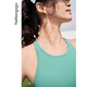 
Raft corega water drop beauty strap chest pad vest integrated woven quick-drying sleeveless fitness clothing yoga vest F14224 milk shake white S