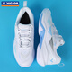 VICTOR Victory 25 new professional badminton shoes for men and women competition training sports shoes non-slip cushioning C90NitroLite C90HP-AM white fresh blue 43 VICTOR Victory 25 new professional badminton shoes for men and women competition training sports shoes non-slip cushioning C90NitroLite C90HP-AM white fresh blue 43