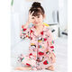 Детская пижама весна и осенью с длинным рукавом Ультраман Pult Cotton Boys Bikachu Middle-Big Conditioning Home Clothing Set x-Girls 6624# 155 м размер подходит для высоты 160