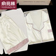 
Yu Zhaolin (YUZHAOLIN) 2024 new ice silk pajamas for women short-sleeved summer thin silk for outdoor wearable clothes set spring and summer light yellow #YX-9214 M [75-98]Jin[Jin equals 0.5 kg]