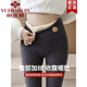 Yu Zhaolin black lamb velvet cotton pants for women winter plus velvet thickened pure cotton leggings outer wear high waist Northeast extra thick thermal pants dark gray 1100g thick velvet square gram weight XL 120-150Jin Jin is equal to 0.5kg wear