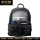OULUCHI (OULUCHI) Cuir sac à dos 2025 Nouvelle couche de tête de grande capacité Cowe Cowe Fowting Business Trip Sac à dos En cuir en cuirbag de classe Black 33 * 14 * 38cm