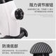 Mesibon Handle Model Small Portable Fitness Bicycle Home Leg Rehabilitation Fitness Equipment Elderly Indoor Stepper White Handle (Resistance Adjustable)