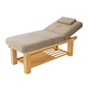 
Yonghuan bed pediatric massage bed tattoo and bone therapy bed solid wood brown 17060 brown leather