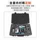 
XMSJ portable tool box plastic PP safety storage box instrument equipment customized box large black 3527 black empty box