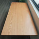 Massivholz Tischbrett Treppe Board Fenster Sill Board Kabinett Custom Oak Cherry Wood Computer Desktop Desk Bar Partition Board Nordamerikanische Eiche 80*7027 cm Dicke