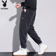 Playboy (PLAYBOY) pants men's corduroy casual pants men's autumn and winter sports heavyweight sweatpants warm loose leggings trousers