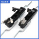 MS834-1-2P Tiandi Link Lock 834-6 Outdoor Water Watengjiu Distribución Gabinete de comunicación Control de control Gabinete MS834-2 Aleación de zinc negro con cubierta impermeable