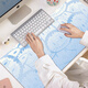 High-End-Latbud-Maus-Pad Super Large Home Office High-Value Computer Office E-Sports Benutzerdefinierte Schreibtischmatte RK-6172 丨 Gradial Line Latbud 570x330mm 2mm