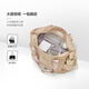 新秀丽（Samsonite）时尚出街女士托特包大开口单肩包织物轻盈手提包NT0浅棕色送女友