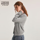 
Teenie Weenie Bear Women's Sweater 2025 Autumn New Temperature Commuter Fashion Round Neck Knit Cardigan