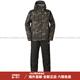 DAIWA 24 Autumn and Winter DW-3524 Winter Rainproof Set Outdoor Leisure Fishing Raincoat Fishing Suit Metallic Gray Top/Black Trousers XL