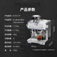 Delonghi EC9555.M semi-automatic coffee machine Italian home all-in-one induction grinding intelligent pressed powder milk foaming system EC9555.M silver cold extraction technology intelligent pressed powder