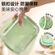 
Lock Lock Glass Lunch Box Microwave Heating Special Student Office Workers Bringing Meals Fresh Box Separation Seal Vegetable Box [Nordic Blue] Da Chang San Die-1050ml