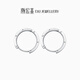 Trendy Acer Minimalist Platinum Earrings Women's Earrings for Girlfriend's Birthday Gift Priced at RMB 100 per piece Single Model Approximately 0.8g