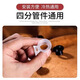 贝意品硅胶免生料带套安全垫圈水龙头四分胶垫垫片三角阀防水密封圈