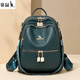 Kangaroo backpack for women with high-end light luxury brand high-end feeling 2025 latest large capacity travel backpack for girls black