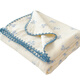 Pick-up cat gauze blanket double-layer gauze children's kindergarten air-conditioning blanket baby baby blanket nap single towel cotton wrinkled gauze-Yuanqi Duck 180cm200cm-double blanket one blanket multi-purpose