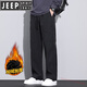 JEEP SPIRIT American Trendy Brand Working Pants Men's Loose Straight Paratrooper Pants 2025 Summer Thin Sports Charge Casual Pants 9856-Military Green M [Merchant] 90~110Jin[Jin equals 0.5 kg]