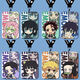 Miru Demon Slayer: Klinge des Ganlu -Tempels Mili Shi Shu Wuyilang Karte Set School Card Marke Access Control Card Meal Card Water Card Working Card Dämon Slayer: B14110 Shi Shu Wuyilang kurzes Handgelenk Seil + Campus Card Set Set