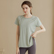XUEXIMAN (XUEXIMAN) yoga clothing top women's sports loose short-sleeved T-shirt running quick-drying breathable professional yoga fitness Pilates