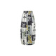 
MeiYANG (MEIYANG) Flower Market Skirt Plant Aesthetics Laiser Print Medium-Long Blossom Skirt Black Print XL
