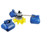 JieyIntong Permanent Magnet Frequency Conversion Lerator groß angelegte Zucht Vollautomatisch energiesparender Laufrad Fischteich Anerpumpe Anerating Teich 12200W Dauermagnetfrequenzumwandlung Energiesparungsleistung Modell 380