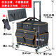 Wen Yijia Trolley Tool Box Bag with Wheels Portable Strong and Durable Stainless Steel Bottom Large Capacity Housekeeping Electrical Woodworking Large Stainless Steel Bottom Trolley Bag with Partition 4 Universal