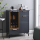 2024 Neues vollautomatisches massives Holz Modern Light Luxury Smart Tea Bar Machine für Home High-End-Wohnzimmer Wasserspender integrierter Schrank Tee-9902LA/mit Desinfektion-5 Key Controll Warm warm warm warm warm warm warm warm