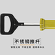 卡夫威尔 半筒式堵缝枪 铝合金门窗手动玻璃胶枪省力硅胶枪 打胶神器 水泥填缝枪(圆口)695mm GU5560