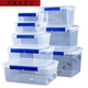 
Sanqihu transparent fresh-keeping box rectangular plastic box large-sized fresh-keeping box with lid hotel kitchen frozen food storage box increased high-end 9928 pressing model 30l