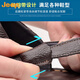 Jeep (Jeep) Sandalen Herren 2025 Sommer Neues Cowhide Casual Beach Schuhe Echtes Leder Dicke Sohle nicht rutschende Vater mittleren Alters Sandalen 2053 Brown 39