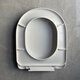 Farnsha Bathroom original original toilet cover plate damping slow-down quick-release cover plate FB1676/FB1695 U-type FB1676 original PP cover plate