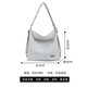 Ruiishi Ruifeng Swishiarfen Trendy Crossbody Bag Sac de grande capacité décontracté à grande capacité Sac à bandoulière polyvalent pour femmes Sac à dos sportif sportif Sac à cyclisme Chaosbuchaobaoc677 noir