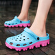 Xuanyuan large size hole shoes 47-49 men's special sandals summer breathable non-slip dual-purpose slippers plus fat plus larger sandals S9859 white 39