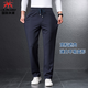 International Milan High-End Sports Pants Men's Summer Thin Middle-aged and Elderly Style Dad Men's Casual Pants Loose Straight Ice Silk Men's Pants Black (Gift Box) XL XL Size 130-145Jin Jin is equal to 0.5 kg