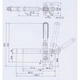 
Jiagang vertical clamp CH-12130 12131 12132 stainless steel clamp CH-12130-SS elbow clamp CH-12130SS stainless steel