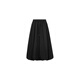 MeiYANG (MEIYANG) big white cloud skirt light sweet cotton sweet and acetic acid blend_flower bud mid-length skirt black L