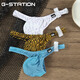 G-STATION Japanese small style sexy men's thong tight ultra-low waist printed underwear small size Chidori XL