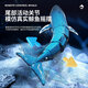 Chezhi Fischtank Spielzeuglandschaft Unterwasser -U -Boot Fernbedienungskontrolle Whale Slow Fish Squirting Wasser Kinder Spielzeug Geschenk Elektrische 38 cm